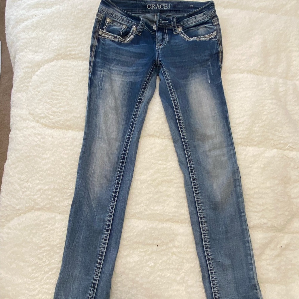 Grace Bling Skinny Jeans